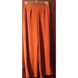 Boohoo Carmel / Copper Pants